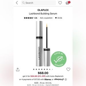 Olaplex Lashbond building serum